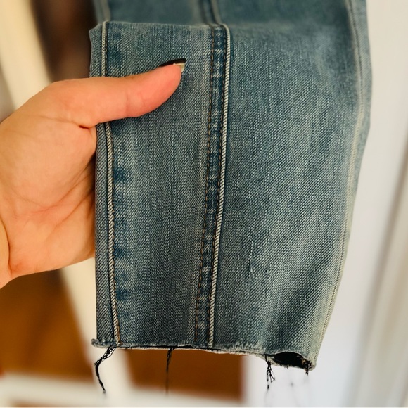 Express Super High Rise Front Seam Skinny Jeans, Size 8 - Picture 7 of 10